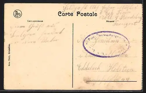 AK Vielsalm, Vallée de l`Amblève, Panorama