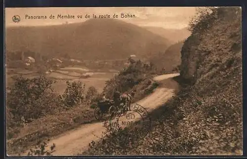 AK Membre, Panorama vu de la route de Bohan