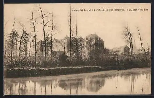 AK Lembecq-lez-Hal, Maison St-Joseph, Vue, côté Nord-Est