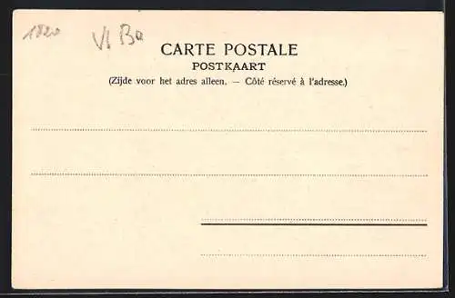 AK Steen-Ockerzeel, Château de Ham, Porte d`Entrée