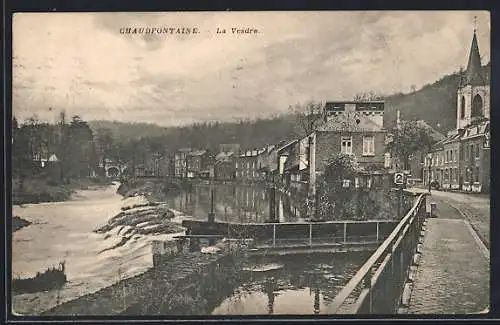 AK Chaudfontaine, La Vesdre