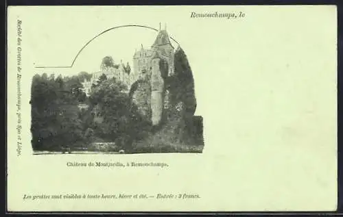AK Remouchamps, Château de Montjardin