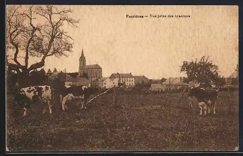 AK Ferrières, Vue prise des brasinne