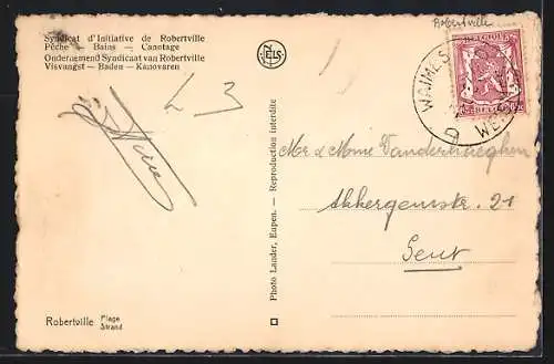 AK Robertville, Plage