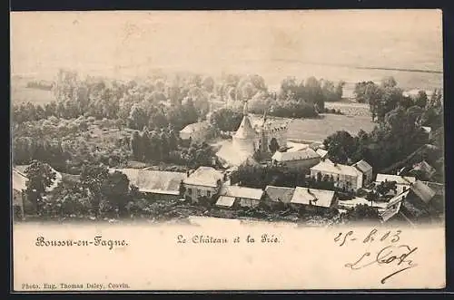 AK Boussu-en-Fagne, Le Château et la Prée