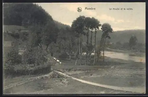 AK Membre, Le Moulin et la vallée