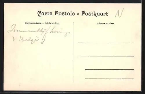 AK Ciergnon, Vue du Château