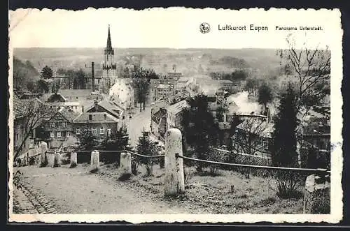 AK Eupen, Panorama Unterstadt