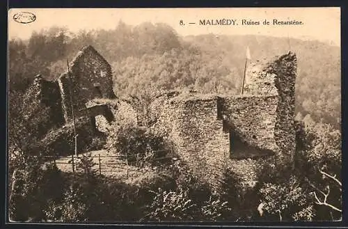 AK Malmédy, Ruines de Renarstène