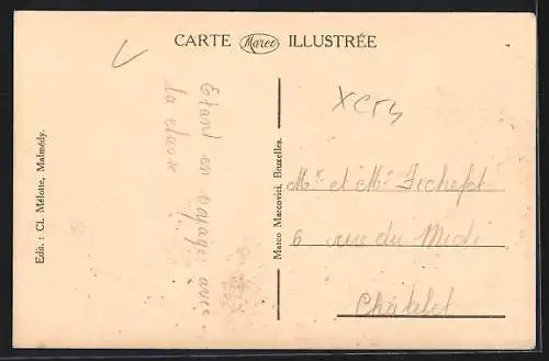 AK Malmédy, Ruines de Renarstène