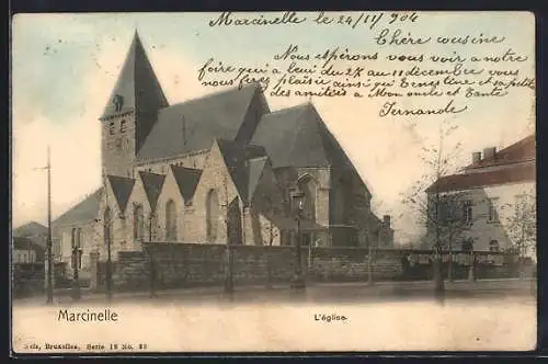 AK Marcinelle, L`Église