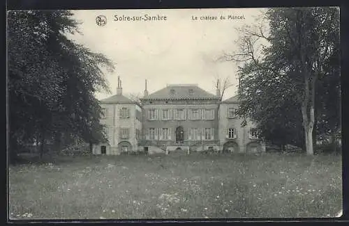 AK Solre-sur-Sambre, Le château du Moncel
