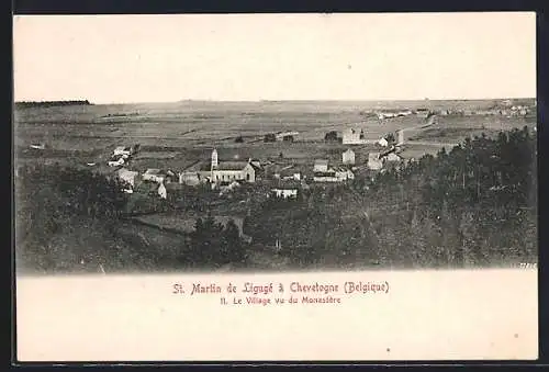 AK Chevetogne, St. Martin de Ligugé, Le Village vu du Monastère