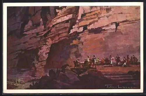 AK Han-sur-Lesse, La Grotte, La Salle d`Armes