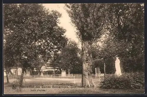 AK Gilly, Soleilmont, Pensionnat des Dames