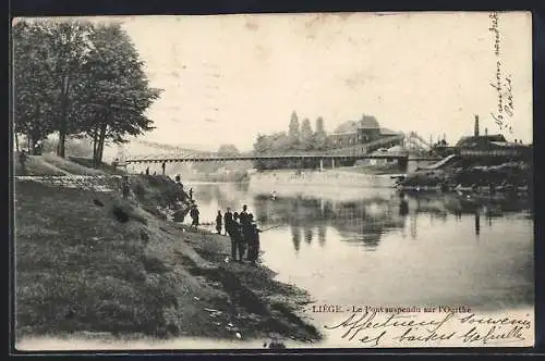AK Liége, Le Pont suspendu sur l`Ourthe