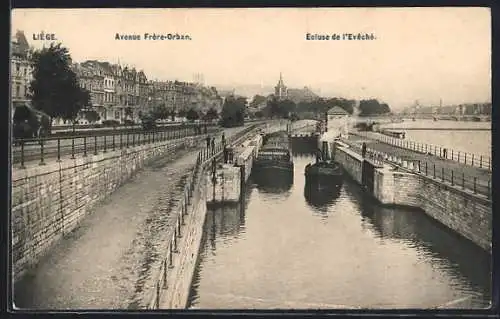 AK Liége, Avenue Frère-Orban, Ecluse de l`Evêche