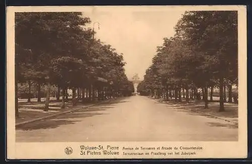 AK Woluwe-St. Pierre, Avenue de Tervueren et Arcade du Cinquantenaire