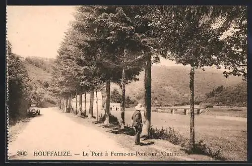 AK Houffalize, Le Pont à Ferme-au-Pont sur l`Ourthe