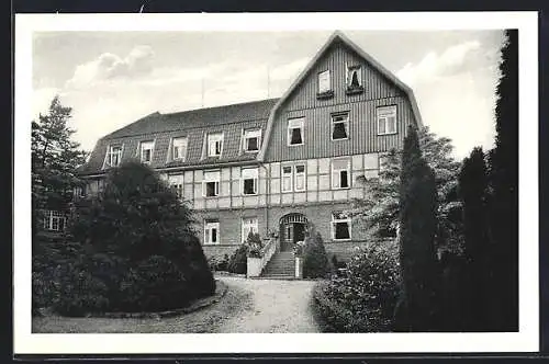 AK Jesteburg, Sanatorium, Haupteingang
