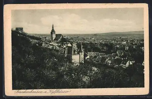 AK Frankenhausen a. Kyffhäuser, Blick auf den Ort