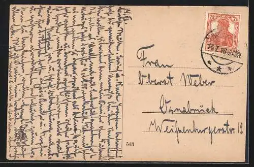 AK Gerolstein, Blick auf den Ort vom Auberg