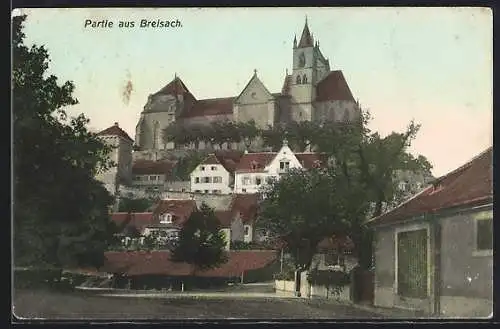AK Breisach, Blick hinauf zur Kirche
