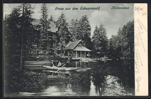 AK Seebach / Mummelsee, Unterkunftshaus am Mummelsee
