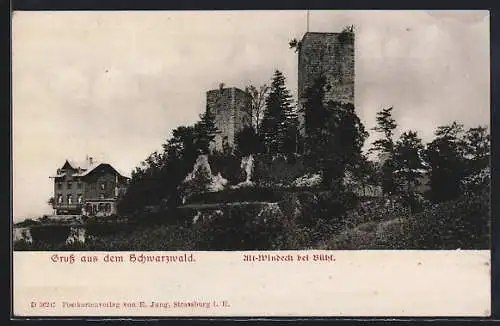 AK Bühl / Windeck, Ruine Alt-Windeck