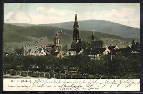 AK Bühl / Baden, Ortsansicht