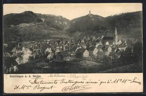 AK Geislingen a. d. Steige, Ortsansicht