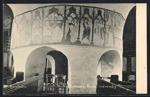 AK Bornholm, Osterlars Kirke indvendig