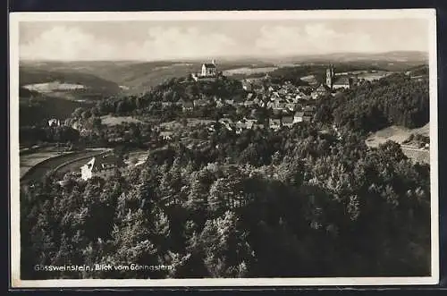 AK Gössweinstein, Blick auf den Ort vom Göringstein