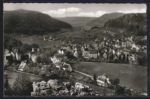 AK Vorra an der Pegnitz, Blick auf den Ort