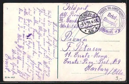 AK Berlin, Friedrichstrasse Ecke Unter den Linden mit Viktoria Cafe und Hotel Stadt London, Strassenbahn