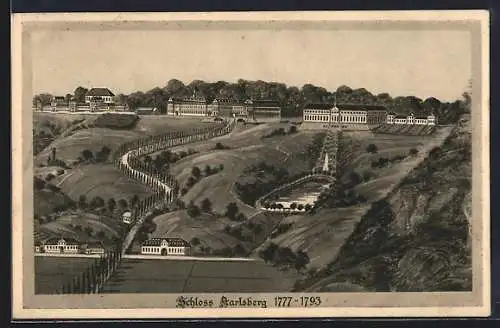 AK Homburg / Pfalz, Festpostkarte Pfälzerwald-Verein Hauptausflug 1913, Schloss Karlsberg, Ganzsache Bayern