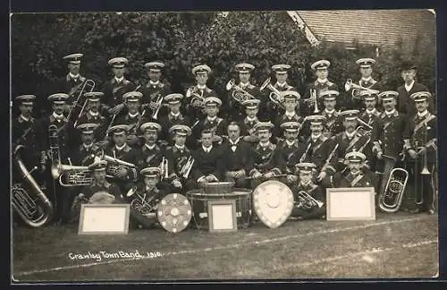 AK Crawley, Town Band, 1910