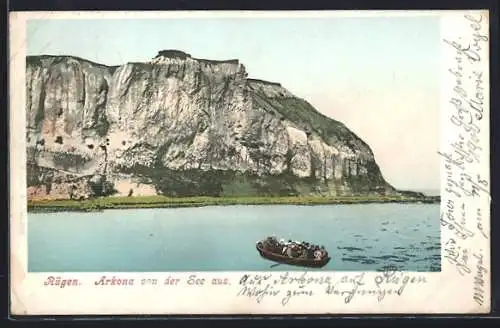 AK Arkona, Ansicht von der See aus
