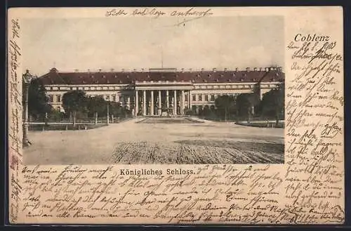 AK Coblenz, Königliches Schloss