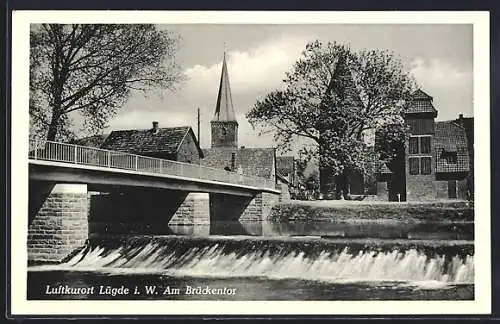 AK Lügde i. W., Partie am Brückentor