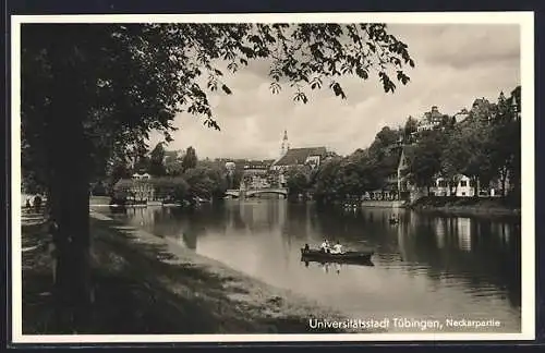 AK Tübingen, Neckarpartie, Ruderboot