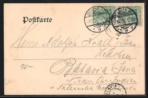 AK Berlin, Restaurant Weihenstephan-Palast, Friedrichstrasse 176-177, Inh. H. Wendel