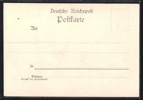AK Niederbronn, Partie am Hanauer Weiher