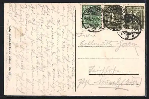 AK Weimar, Goethe`s Gartenhaus