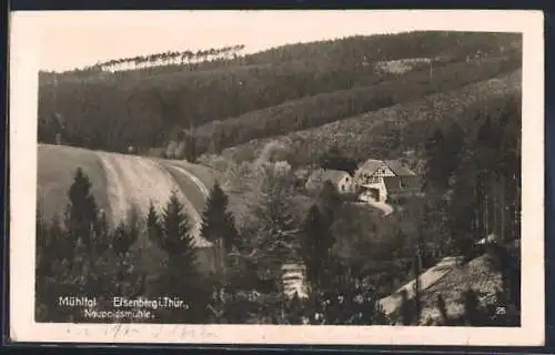 AK Eisenberg i. Thür., Naupoldsmühle im Mühltal