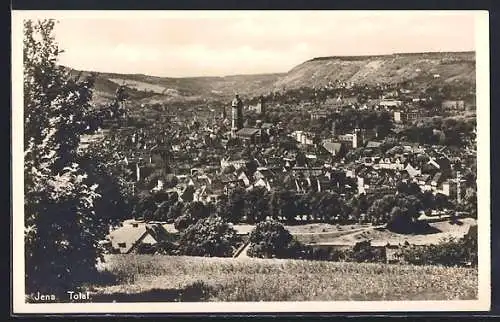 AK Jena, Blick über die Stadt