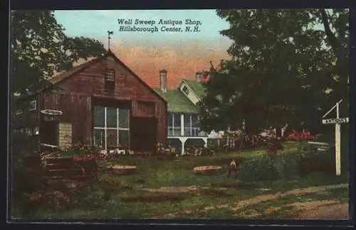 AK Hillsborough, NH, Well Sweep Antique Shop