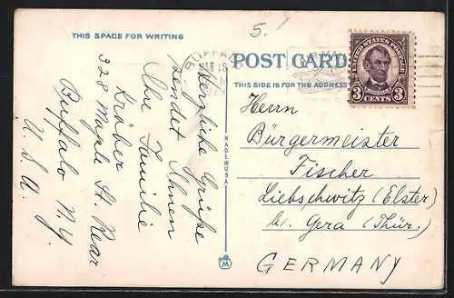 AK Buffalo, NY, Flower Beds, The Front