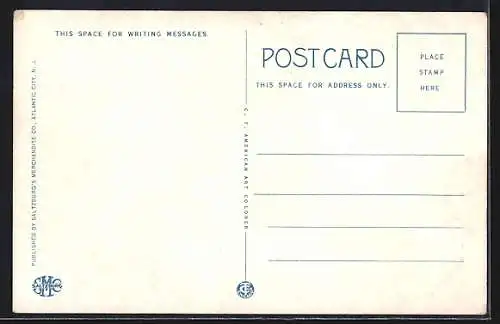 AK Atlantic City, NJ, Seaside Hotel by Night