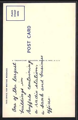 AK Buffalo, NY, The Rand Building in Lafayette Square